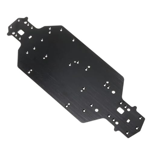 YONMFRDS Für Buggy Für Monster Truck Für HSP 94107 94170 94118 94111 Für HSP 04001 03601 1/10 Aluminium Legierung Metall Für Chassis Upgrade Teile RC Autoteile(Black) von YONMFRDS