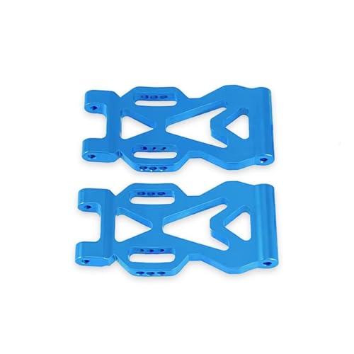 YONMFRDS Für Scy 16101 16102Pro 16103 Fernbedienung Auto Suspension Arm Rear Lower Arm Aluminium Legierung Ersatz Upgrade Zubehör RC Autoteile(Blue) von YONMFRDS