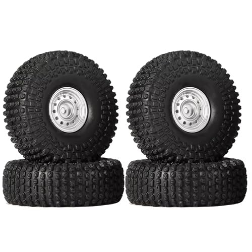 YONMFRDS Für TRX4M Für Axial Für SCX24 Für FCX24 1,0 Beadlock Rad Reifen Set Für 1/18 1/24 RC Crawler RC Auto Upgrade RC Car Reifen von YONMFRDS
