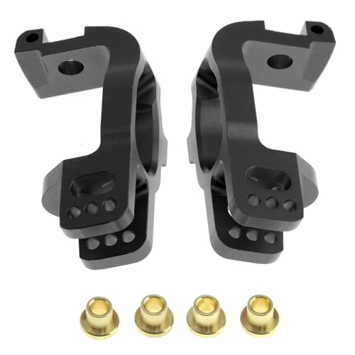 YONMFRDS Für ZD Für Racing DBX-07 EX-07 1/7 Metall Zubehör Kit Lenkung Tasse Lenkung Montage Motor Montieren RC Auto Upgrade Teile RC Autoteile(Black,C Hub Carrier) von YONMFRDS