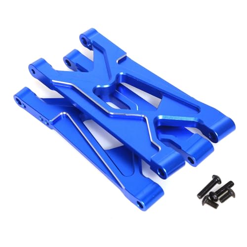 YONMFRDS RC Autoteile Für ARRMA Für ARA330750 Für Gorgon 2WD Für Monster Für Truck Für 1:10 RC Auto Upgrade Teile Hinten Arm Zubehör(Blue) von YONMFRDS