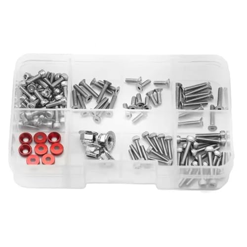 YONMFRDS RC Autoteile Für Arrma Für 1/18 Für Mohave Für Typhoon Für Granit Für LY127 Edelstahl Sechskantschraube Mutter Schraube Box YONMFRDS RC Autoteile Für Arrma Für 1/18 Für Mohave Für Typhoon Für Granit Für LY127 Edelstahl Sechskantschraube Mutter Schraube Box von YONMFRDS