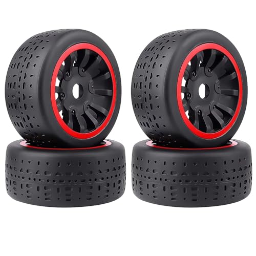 YONMFRDS RC Autoteile Für Arrma Für Infraction Für Felony 6S Für BLX Für Typhon Für 1/7 1/8 RC-Auto 17 Mm Sechskant RC Geklebte 2,9-Gürtelreifen Räder Hochgeschwindigkeitsläufe von YONMFRDS