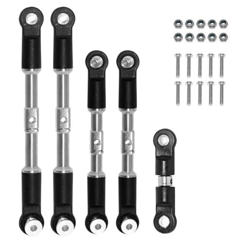 RC Autoteile Für Arrma Für Infraction Für Limitless Für Felony 1/7 Für Typhon 1/8 5 Stück Stahlspannschlösser Camber Links Toe Links Set Linkage Upgrade Parts von YONMFRDS