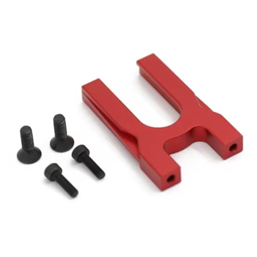 YONMFRDS RC Autoteile Für Arrma Für Kraton Für Outcast Für Typhon 1/8 Für Infraction Für Limitless Für Mojave 1/7 6S Für BLX Metall Mitte Differential Halterung(Red) von YONMFRDS