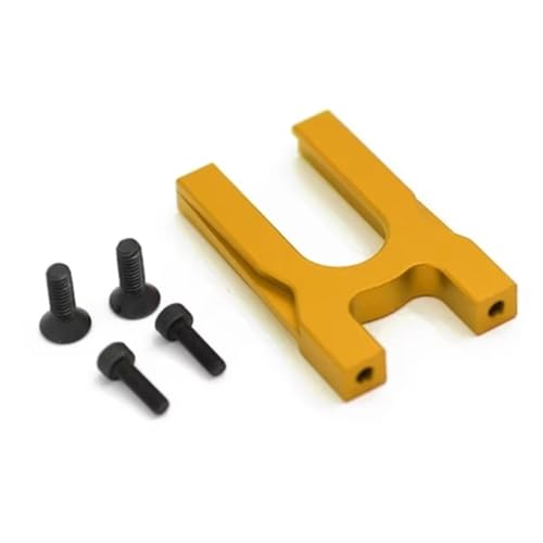YONMFRDS RC Autoteile Für Arrma Für Kraton Für Outcast Für Typhon 1/8 Für Infraction Für Limitless Für Mojave 1/7 6S Für BLX Metall Mitte Differential Halterung(Yellow) von YONMFRDS