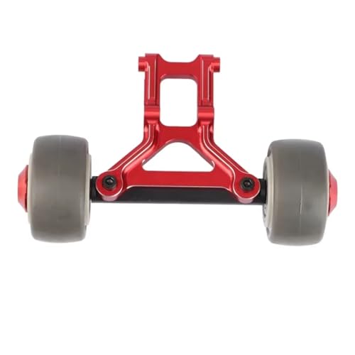 YONMFRDS RC Autoteile Für Arrma Für Kraton Für Typhon Für Outcast Für Notorious Für Talion 1/8 Metall Wheelie Bar RC Auto Upgrade Teile Zubehör(Red) von YONMFRDS