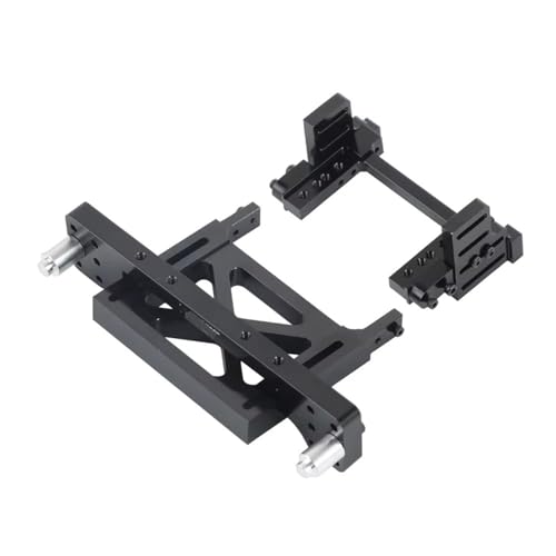 YONMFRDS RC Autoteile Für Axial 1/10 Für SCX10 Für RGT 86100 Für Land Für Cruiser Für LC80 Vorne Hinten Körper Montieren Beiträge Halterung Einstellbare Front Servo Basis RC Crawler Auto Teile von YONMFRDS
