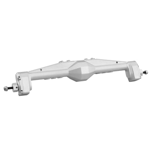 YONMFRDS RC Autoteile Für Axial Für Capra 1.9 Für UTB Für AXI03004 Für Buggy F9 Für Wraith 90018 RR10 Für 1/10 RC Crawler Ganzmetall-Upgradeteil Für Die Portalachse Vorne Und Hinten(Silver,Rear Axle) von YONMFRDS