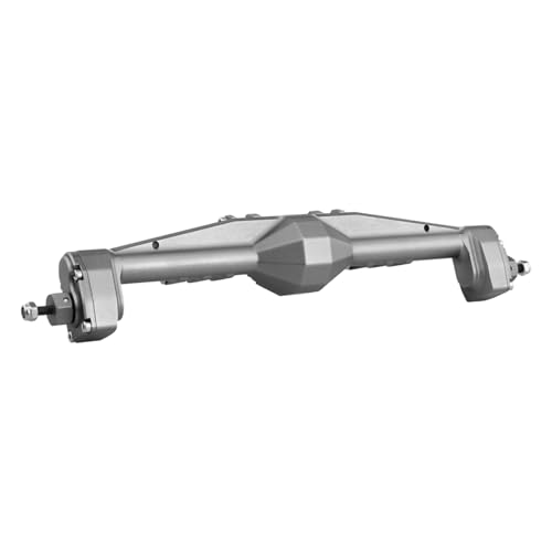 YONMFRDS RC Autoteile Für Axial Für Capra 1.9 Für UTB Für AXI03004 Für Buggy F9 Für Wraith 90018 RR10 Für 1/10 RC Crawler Ganzmetall-Upgradeteil Für Die Portalachse Vorne Und Hinten(Gray,Rear Axle) von YONMFRDS