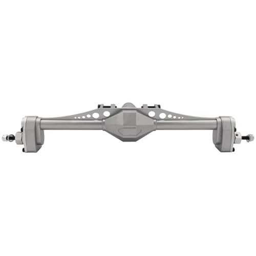 YONMFRDS RC Autoteile Für Axial Für Capra 1.9 Für Unlimited Für Trail Für Buggy Für UTB Für Currie F9 Für 1/10 RC Crawler Car Upgrade Aluminiumlegierung Vorder- Und Hinterportalachse(Silver,Rear) von YONMFRDS