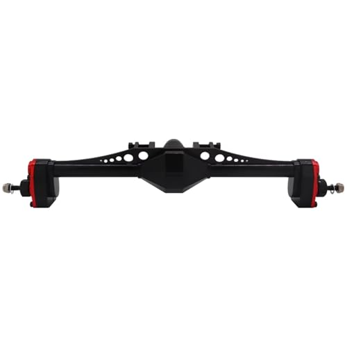 YONMFRDS RC Autoteile Für Axial Für Capra 1.9 Für Unlimited Für Trail Für Buggy Für UTB Für Currie F9 Für 1/10 RC Crawler Car Upgrade Aluminiumlegierung Vorder- Und Hinterportalachse(Red,Rear) von YONMFRDS