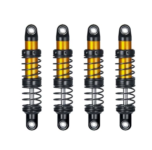 YONMFRDS RC Autoteile Für Axial Für SCX10 90046 Für TRX4 1/10 4-teilige Änderung Aluminium-Öl-Stoßdämpferzubehör 70/80/90/100/110/120 Mm RC-Auto-Upgrade-Teile(70mm) von YONMFRDS