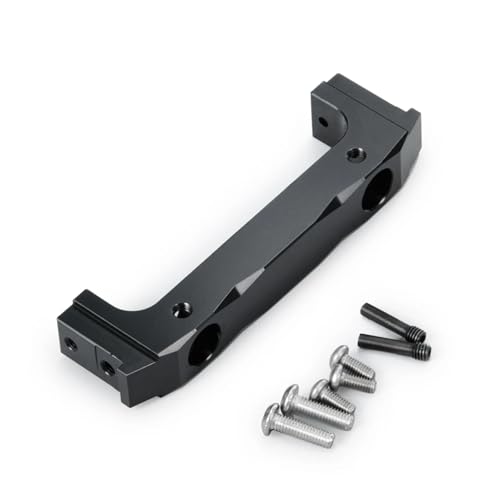 RC Autoteile Für Axial Für SCX10 90047 Für Wrangler 1/10 Metall Hinten Stoßstange Montieren Träger Halterung RC Crawler Auto Upgrade Teile Modifizierte Zubehör von YONMFRDS