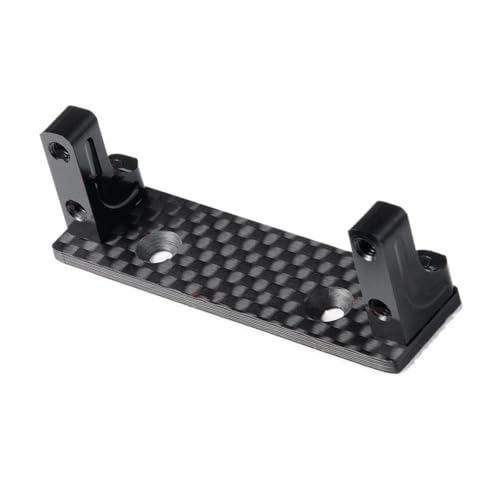RC Autoteile Für Axial Für SCX10 Für AXI03004 Für Capra 1/10 Metall Servo Halterung Skid Plate Set RC Crawler Auto Upgrade Teile Modifikation Auto Zubehör von YONMFRDS
