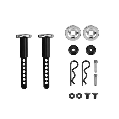 RC Autoteile Für Axial Für SCX10 II 90047 90059 90060 90046 1/10 Metall Vorne Und Hinten Erweiterte Körper Post Mounts Shell Säule Mit Magnet RC Crawler Upgrade Teile(47mm) von YONMFRDS