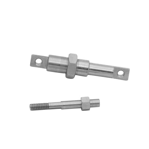 YONMFRDS RC Autoteile Für Axial Für SCX24 90081 Für AXI00001 002 004 005 006 Stahl Vorne Hinten CVD Achse Innere Übertragung Antriebswelle Für 1/24 RC Crawler(Gear Shaft) von YONMFRDS