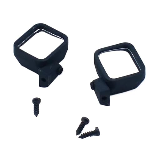RC Autoteile Für Axial Für SCX24 Für AXI00002 AXI00005 90081 Für Jeep Für Wrangler 1/24 Metall -Objektiv Rückspiegel RC Crawler Car Upgrade Teile Dekoration von YONMFRDS