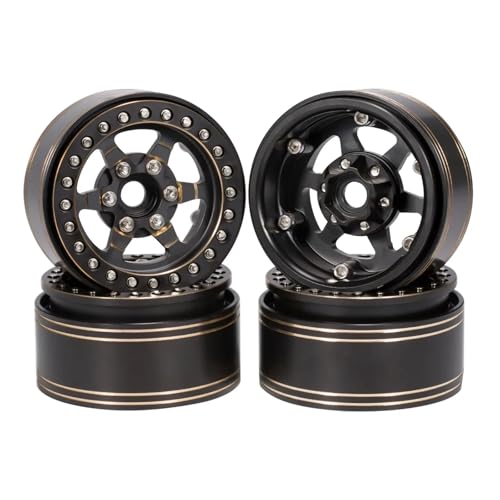 YONMFRDS RC Autoteile Für Capra Für SCX10 Für TRX4 Für D90 Für VS4-10 Für GEN8 Für 1/8 1/10 RC Crawler 239 Gr/Teile Messing CNC 6 Speichen 1,9 Räder Felge Mit Skala Beadlock Hardware YONMFRDS RC Autoteile Für Capra Für SCX10 Für TRX4 Für D90 Für VS4-10 Für GEN8 Für 1/8 1/10 RC Crawler 239 Gr/Teile Messing CNC 6 Speichen 1,9 Räder Felge Mit Skala Beadlock Hardware von YONMFRDS