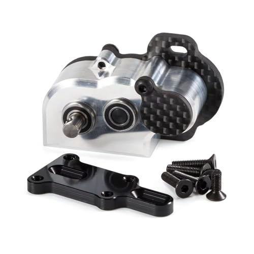 RC Autoteile Für Capra Für SCX10 III Für AR45 1/10 Für LCG Chassis Cheater Rigs Achse RC Auto Teile 48Pitch Ultraleicht Portal Getriebe Tiny Getriebe Slipper Pad(Gray) von YONMFRDS