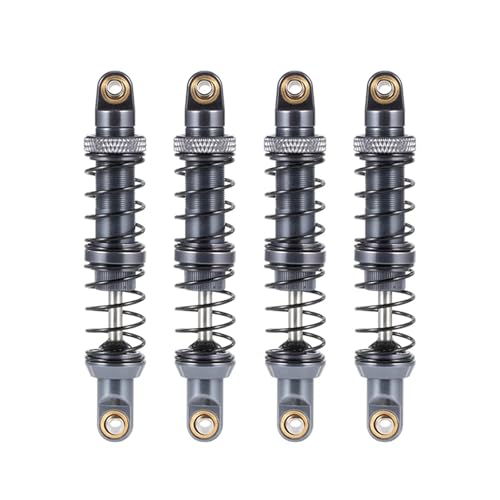 YONMFRDS RC Autoteile Für Element Für Enduro Für SCX10 III Für Capra Für TRX4 Für AR44 AR46 1/10 Antriebswellen Stoßdämpfer Räder Ersatz RC Crawler DIY Upgrade Auto Teile(80mm Shocks) von YONMFRDS