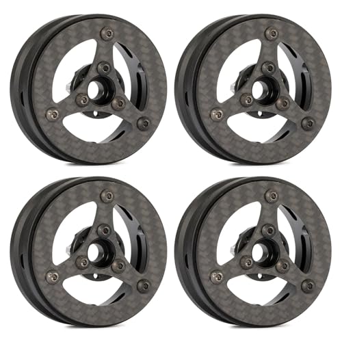 YONMFRDS RC Autoteile Für Element Für Enduro Für SCX10 III Für Capra Für TRX4 Für AR44 AR46 1/10 Antriebswellen Stoßdämpfer Räder Ersatz RC Crawler DIY Upgrade Auto Teile(Wheels 4) von YONMFRDS