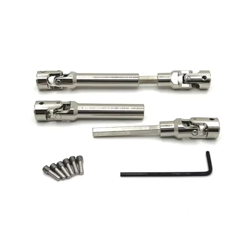 YONMFRDS RC Autoteile Für HB Für R1001 Für R1002 Für R1003 4WD Für 1/10 RC Crawler Metall Upgrade Teile Vordere Und Hintere Antriebswellen von YONMFRDS