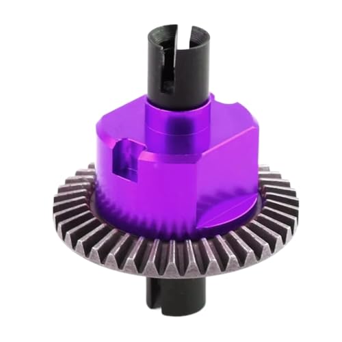 YONMFRDS RC Autoteile Für HSP 94106 94107 94108 94111 94122 94123 94166 94177 94188 1/10 RC Auto 1 Stücke Metall Differential 02024 Upgrade Teile(Purple) von YONMFRDS