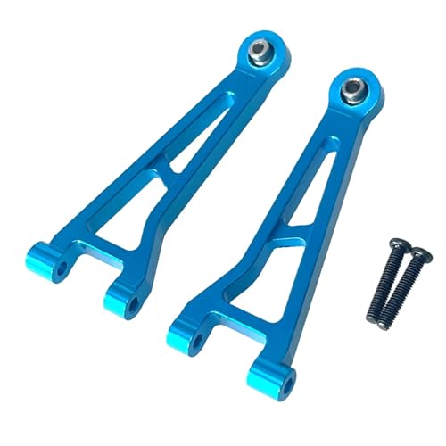 RC Autoteile Für Hyper Go 14209 14210 H14B 1/14 Mremote Control Rc Auto Upgrade Metall Teile Modifikation Front Upper Für Schaukel Arm Upgrade Teile(Blue) von YONMFRDS