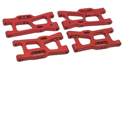YONMFRDS RC Autoteile Für JJRC Für C8803 1/12 RC Modell Suspension Arm DIY Zubehör Teile Für Schaukel Arm(Red) von YONMFRDS
