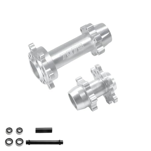 RC Autoteile Für LOSI Für Promoto Für MX Für 1/4 Motorräder Spielzeug Radachsen Hinterachsen Metall Radachsen(Silver) von YONMFRDS