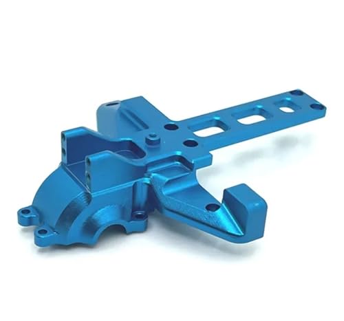 RC Autoteile Für MJX 16210 16209 16207 16208 H16 M162 M163 16160 16190 1/16 Metall Vorne Hinten Getriebe Abdeckung RC Auto Upgrade Teile Modifikation Zubehör(Blue,Rear) von YONMFRDS