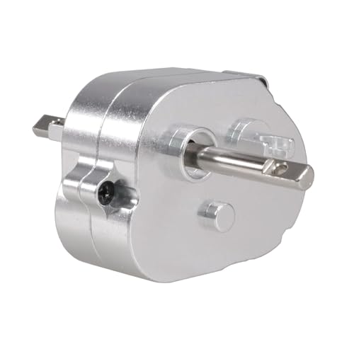 YONMFRDS RC Autoteile Für MN 1/12 Für MN82 LC79 MN78 MN168 MN99sV2RC Auto Metall Medium Wave Box Getriebe Abdeckung Upgrade Getriebe Rahmen Medium Welle Box Montage RC Auto Teile(Silver) von YONMFRDS