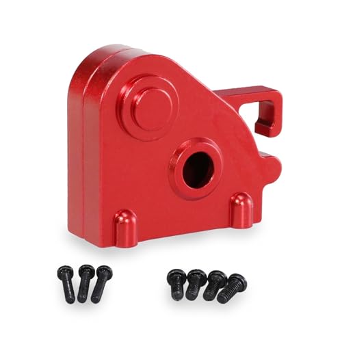 YONMFRDS RC Autoteile Für MN 1/12 Für MN86S MN86 MN128 G500 Für Wrangler RC Auto Metall Upgrade Medium Wave Box Cover Ersatzteile Modifikationszubehör(Red) von YONMFRDS