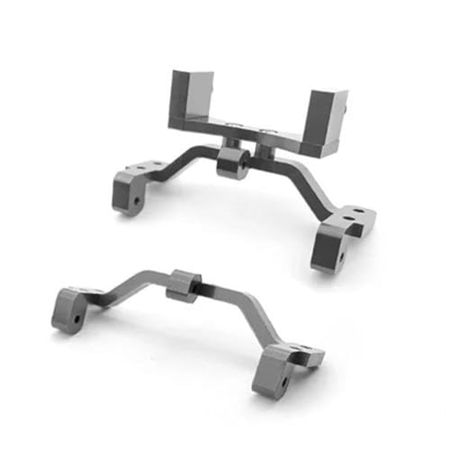 YONMFRDS RC Autoteile Für MN D90 D91 Für MN99S MN96 MN99 MN45 MN40 Metall Zugstangenhalterung Sitz Und Servo Halterung RC Auto Upgrade Teile Refit Auto Zubehör(Gray) von YONMFRDS