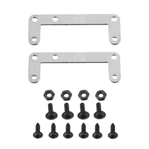 YONMFRDS RC Autoteile Für MN D90 Für MN99S Für WPL C14 C24 B16 B36 B14 B24 2-Gang-Getriebe Metallerhöhungshalterung Anhebungshalterung RC-Auto-Upgrade-Teile von YONMFRDS