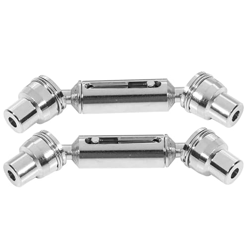 RC Autoteile Für MN D96 D99 D90 D91 D99S Für MN98 MN90 MN99S Für WPL C14 C24 C34 Metall Antriebswelle Antriebswelle RC Auto Upgrades Teile Modifikation Zubehör(Silver) von YONMFRDS