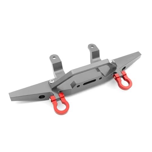 YONMFRDS RC Autoteile Für MN Für D90 Für D91 Für D96 Für MN90 Für MN99S 1/12 Metall-Frontstoßstange RC-Auto-Frontbügel Antikollisions-Upgrade-Teile Zubehör(Titanium) von YONMFRDS