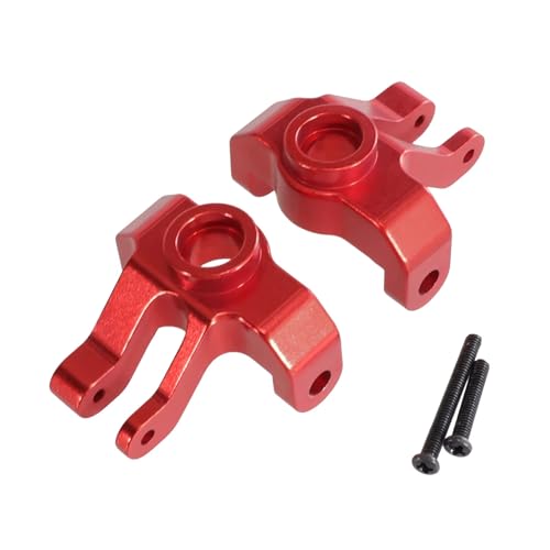 YONMFRDS RC Autoteile Für MN Für MN128 MN86KS G500 MN86S 1/12 4 × 4 RC Fernbedienung Auto Upgrade Teile Zubehör Vorderachse Lenkung Tasse(Red) von YONMFRDS