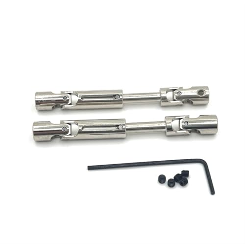 YONMFRDS RC Autoteile Für MN99S Für MN98 2nd Generation 1/12 RC Auto Upgrade Teile Zubehör 2 stücke Metall Antriebswelle CVD Antriebswelle von YONMFRDS