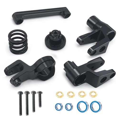 YONMFRDS RC Autoteile Für Maxx Für Widemaxx 89086-4 Für Monster 1/10 Metall Lenkung Montage Lager Set RC Auto LKW Upgrade Teile Geändert Zubehör von YONMFRDS