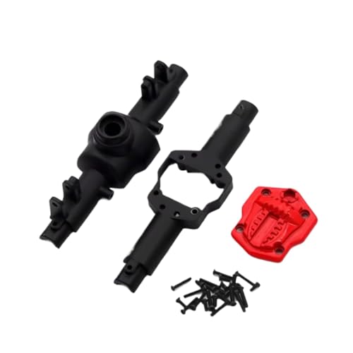 YONMFRDS RC Autoteile Für Mn128 Für Model Mn86 G500 1/12 Skala Upgrade Teile Fernbedienung Rc Crawler Auto Zubehör Vorne Und Hinten Montage Shell Metall(Black) von YONMFRDS