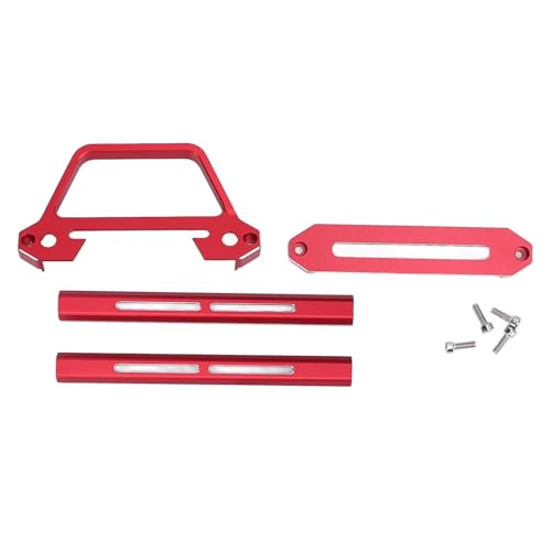 YONMFRDS RC Autoteile Für NB4 Für Noble RC Sender Displayschutzfolie Robust Verbessert Die Stabilität RC Sender Schutzrahmen Stilvolle Aluminiumlegierung(Red) von YONMFRDS
