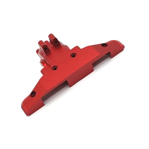 YONMFRDS RC Autoteile Für SCY 16101 16102 16103 16104 16106 16201 Für JJRC Für C8805 Q130A Q130B Q141 Für 1/16 RC Autozubehör Metall Verbesserte Getriebeabdeckung(Red) von YONMFRDS