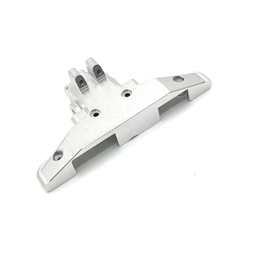 YONMFRDS RC Autoteile Für SCY 16101 16102 16103 16104 16106 16201 Für JJRC Für C8805 Q130A Q130B Q141 Für 1/16 RC Autozubehör Metall Verbesserte Getriebeabdeckung(Silver) von YONMFRDS