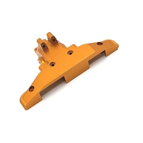 YONMFRDS RC Autoteile Für SCY 16101 16102 16103 16104 16106 16201 Für JJRC Für C8805 Q130A Q130B Q141 Für 1/16 RC Autozubehör Metall Verbesserte Getriebeabdeckung(Yellow) von YONMFRDS