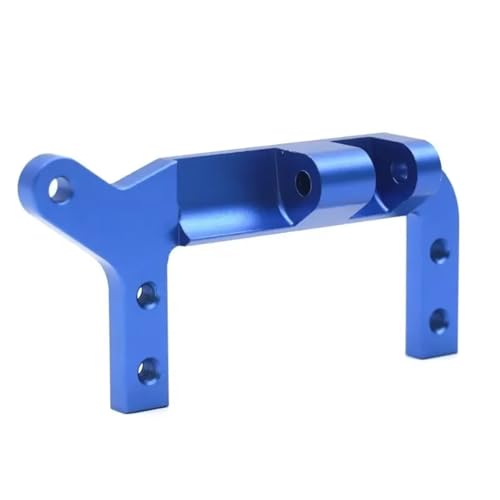 YONMFRDS RC Autoteile Für Trx4 Für Defender Für Bronco Für 1/10 RC Crawler Upgrade Teile Lenkung Servo Halterung Unterstützung Servo Halterung(Blue) von YONMFRDS
