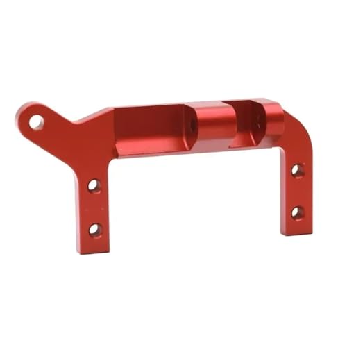 YONMFRDS RC Autoteile Für Trx4 Für Defender Für Bronco Für 1/10 RC Crawler Upgrade Teile Lenkung Servo Halterung Unterstützung Servo Halterung(Red) von YONMFRDS