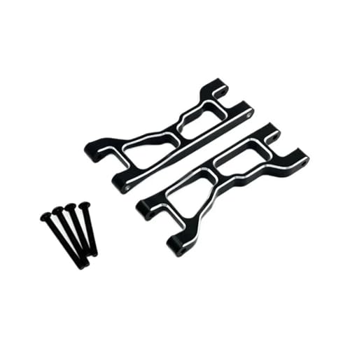 RC Autoteile Für UD Für UD1201 Für UD1202 Für UD-12PRO Hinten Oberen Für Schaukel Arm Zubehör Metall Upgrade Teile Rc Modell Crawler Auto LKW Für Buggy(Black) von YONMFRDS