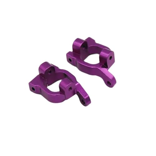 YONMFRDS RC Autoteile Für WLtoys 144001 144010 14016 14018 124008 124010 124016 124017 124018 124019 RC Metall Upgrade Teile Für Seat C(Purple) von YONMFRDS